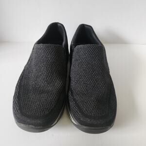 Skechers Expected Gomel Slip On Loafer Mens SZ 12 Black Relaxed Fit Memory Foam